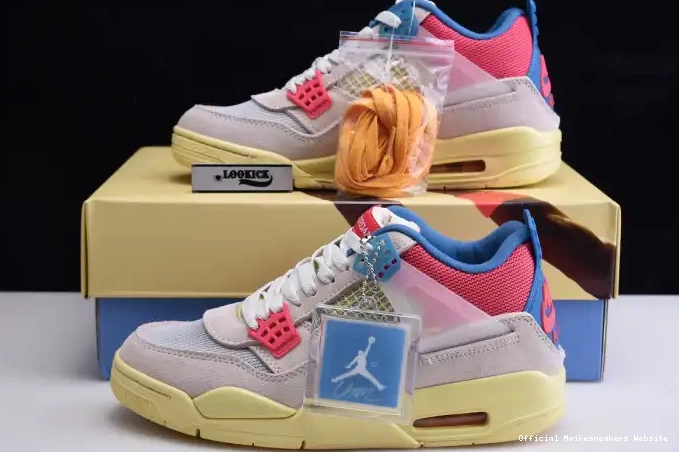 Official Maikesneakers Jordan Guava Air DC9533-800 4 Ice Retro Union 0604